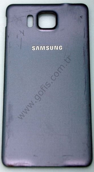 SAMSUNG GALAXY ALPHA G850FQ ARKA PİL KAPAK PLASTİK %100 ORİJİNAL