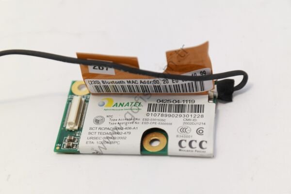 IBM THİNKPAD T42 MODEM KART KABLO 93P3471 2496A-BMDC200B