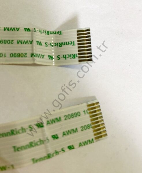 TENNRICH-S AWM 20890 105C VW-1 FLEX KABLO 10 PİN 74,8CM FLEX CABLE