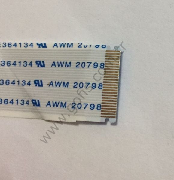 QUNLI E364134 AWM 20798 80C 60V VW-1 FLEX KABLO 15,50MM 13CM 26 PİN FLEX CABLE