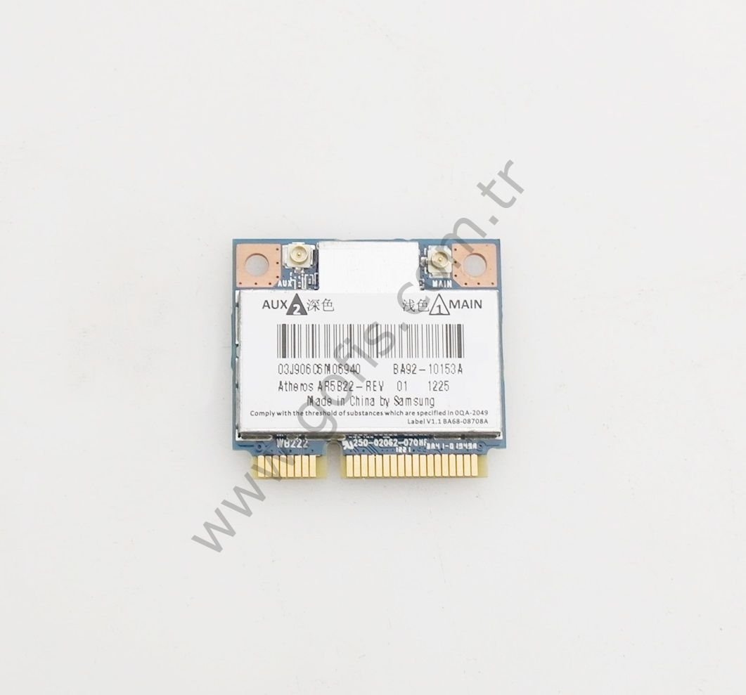 SAMSUNG NP530U4C NP535U4C WİRELESS KART AR5B22 BA68-08708A BA92-10153A WİFİ CARD