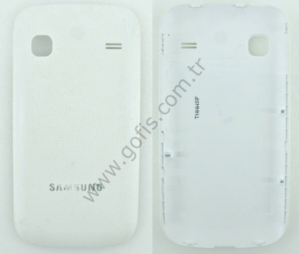 SAMSUNG GALAXY GIO S5660 ARKA PİL KAPAK PLASTİK BEYAZ %100 ORİJİNAL