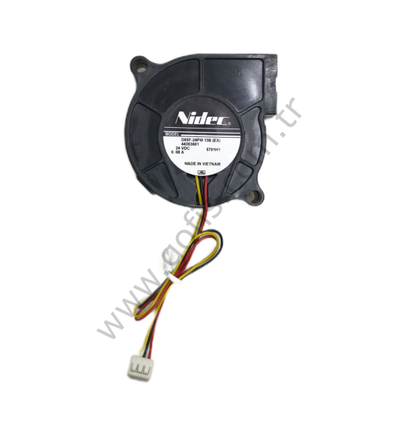 OKİ MC332 MC342 MC562 SALYANGOZ FAN NİDEC D05F-24PM 13B (EX) 44353601 24 VDC 0. 08 A