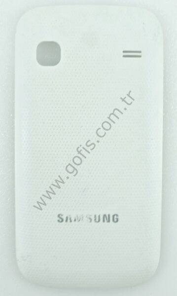 SAMSUNG GALAXY GIO S5660 ARKA PİL KAPAK PLASTİK BEYAZ %100 ORİJİNAL