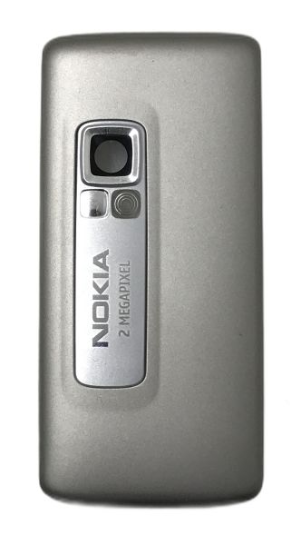 NOKİA 6280 ARKA PİL KAPAK PLASTİK GRİ