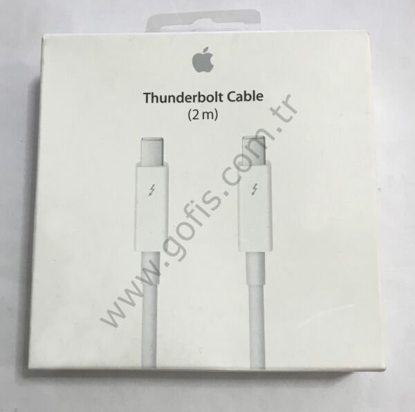 APPLE THUNDERBOLT KABLOSU (2 M) BEYAZ %100 ORİJİNAL