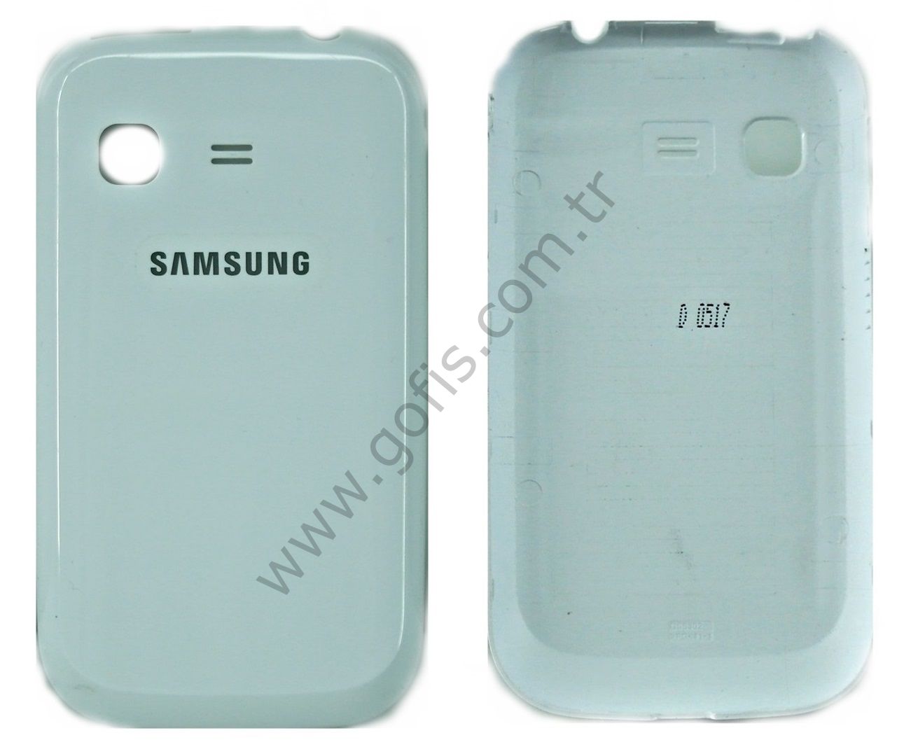 SAMSUNG GALAXY POCKET DUOS S5302 ARKA PİL KAPAK PLASTİK BEYAZ