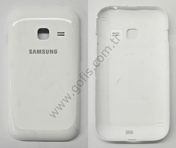SAMSUNG GALAXY ACE DUOS S6352 ARKA PİL KAPAK PLASTİK BEYAZ %100 ORİJİNAL