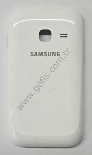 SAMSUNG GALAXY ACE DUOS S6352 ARKA PİL KAPAK PLASTİK BEYAZ %100 ORİJİNAL