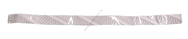 E66085 AWM 20706 105C 60V VW-1 BANDO-T. -F- FLEX KABLO 2,5CM 48,2CM 50 PİN FLEX CABLE