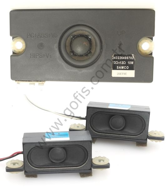 PHİLİPS 32PFL7404H/12 HOPARLÖR 242226400704 242226400702 SPEAKERS 12OHM 10W + 12OHM 7W
