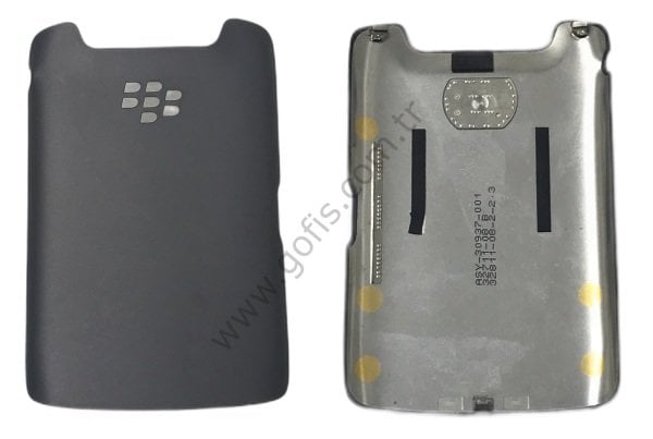 BLACKBERRY 9860 ARKA PİL KAPAK METAL GRİ