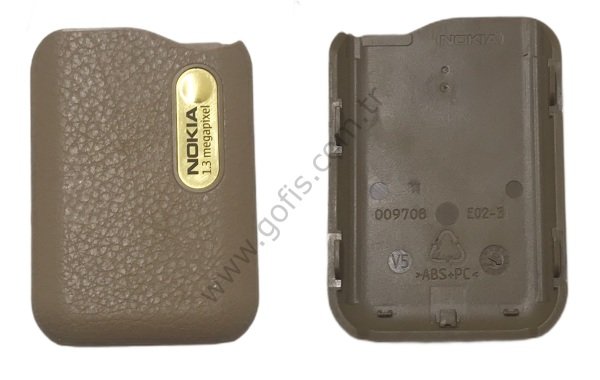 NOKİA 7373 ARKA PİL KAPAK PLASTİK KAHVERENGİ