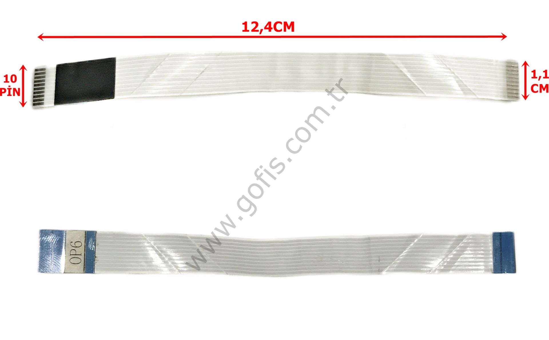 1,1CM 12,4CM 10 PİN FLEX KABLO