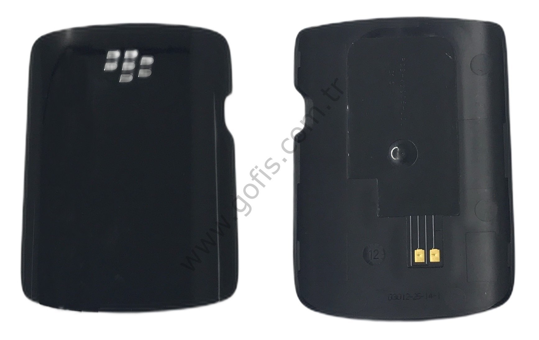 BLACKBERRY CURVE 9360 ARKA PİL KAPAK PLASTİK SİYAH