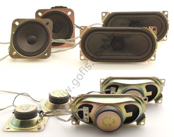 610308015041, 610308150211 HOPARLÖR SET 8OHM 15W + 8OHM 15W SPEAKERS
