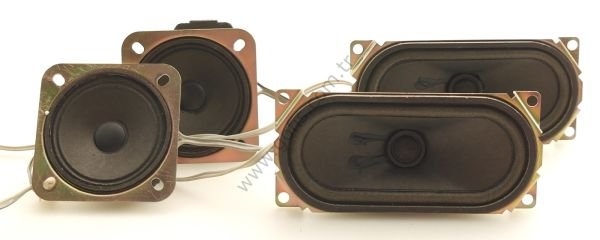 610308015041, 610308150211 HOPARLÖR SET 8OHM 15W + 8OHM 15W SPEAKERS