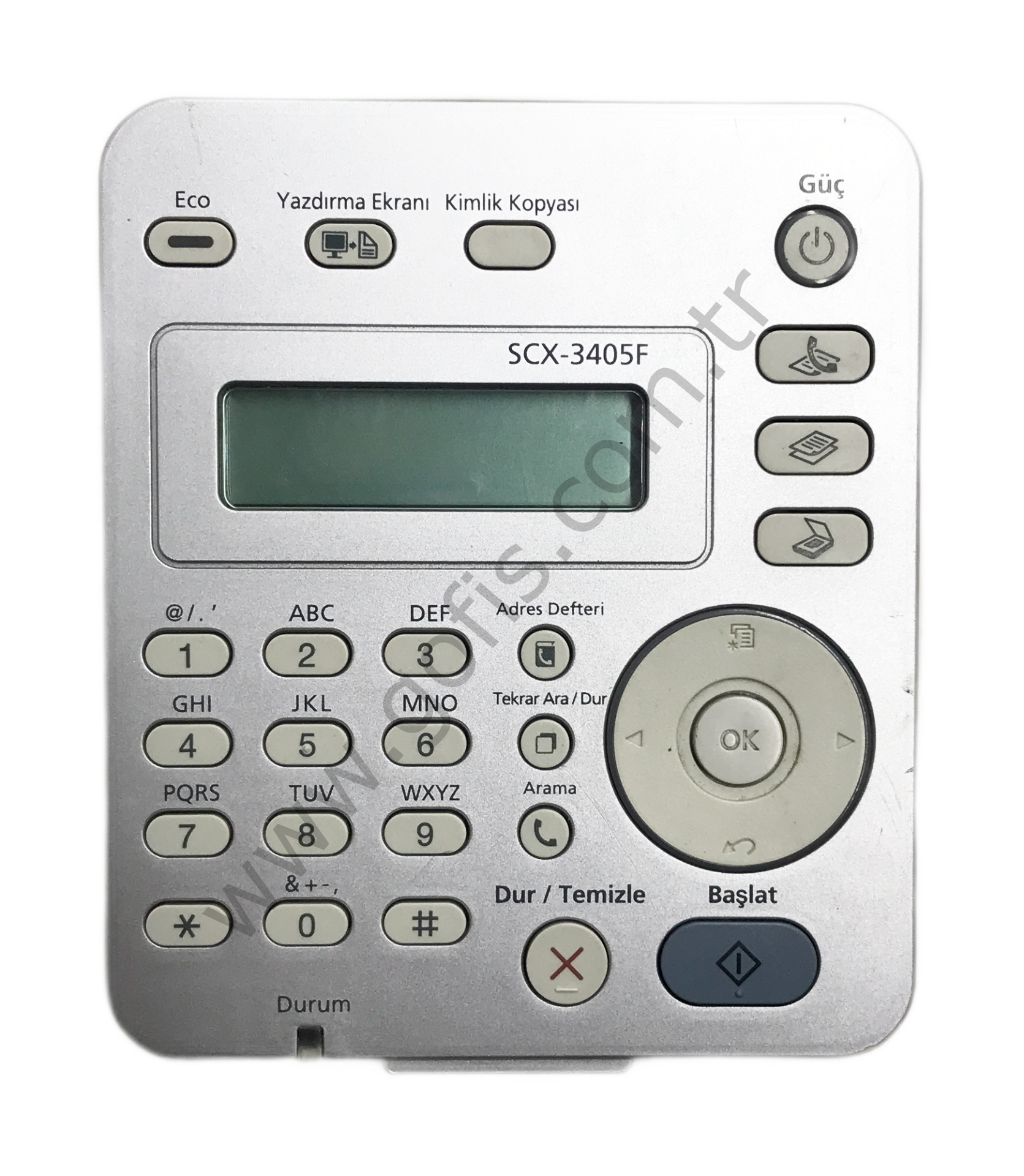 SAMSUNG SCX-3405F KONTROL PANELİ