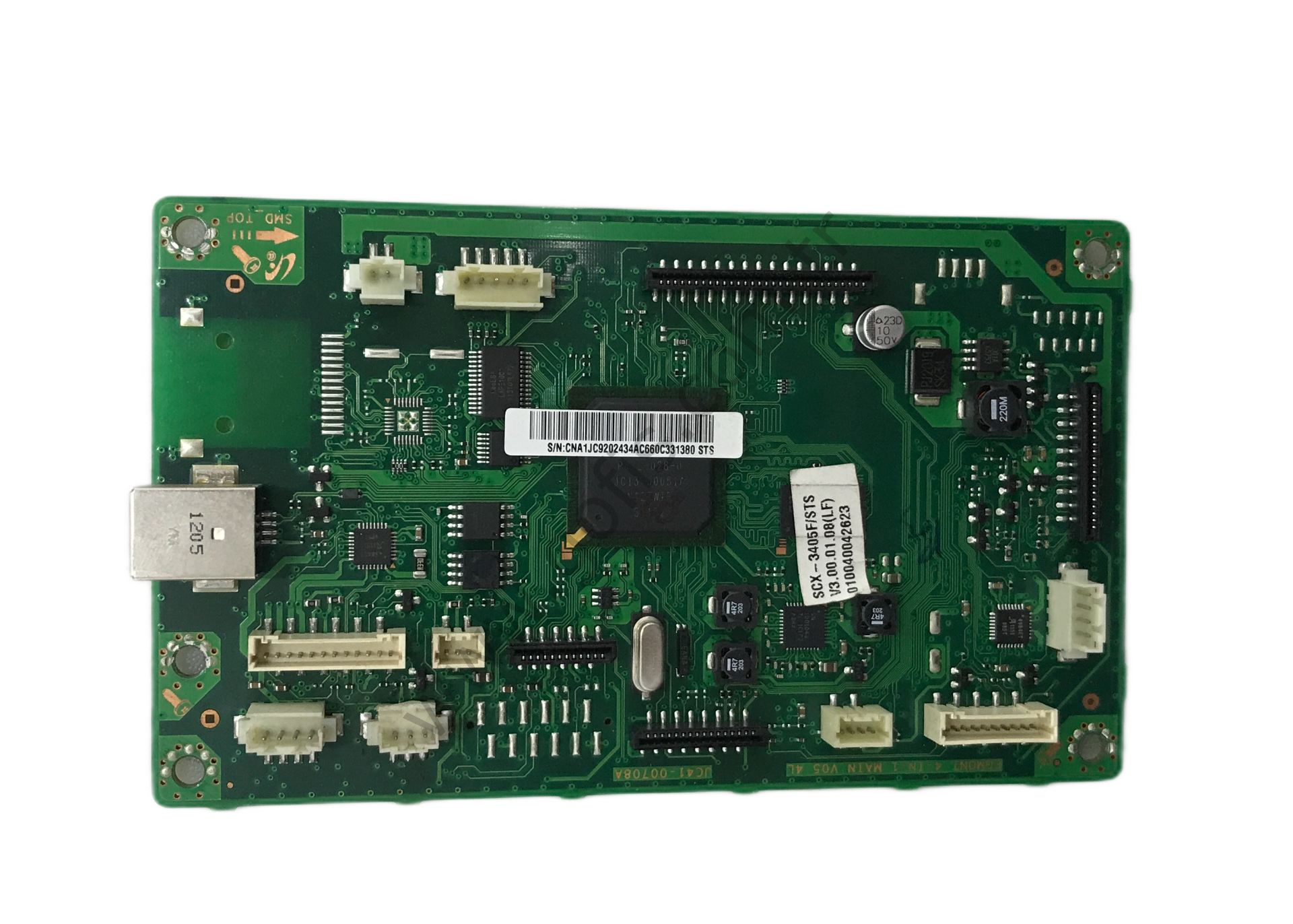 SAMSUNG SCX-3405F ANAKART JC41-00708A V3.00.01.08(LF) FORMATTER BOARD