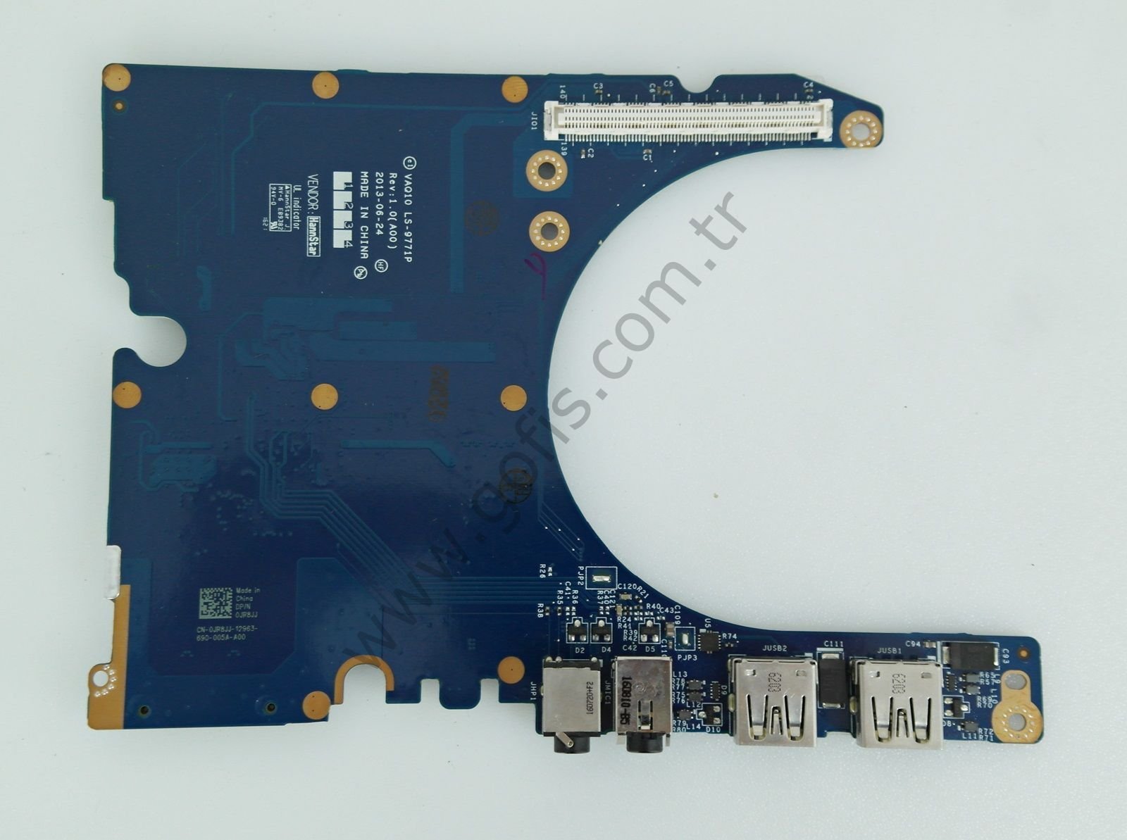 DELL PRECİSİON M4800 KART OKUYUCU/USB/AUDİO PORT BOARD CN-0JR8JJ LS-9771P