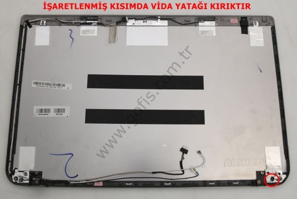 TOSHİBA SATELLİTE P50-A-14H LCD EKRAN ARKA KAPAK H000056080 13N0-C3A0L01 LCD BACK COVER