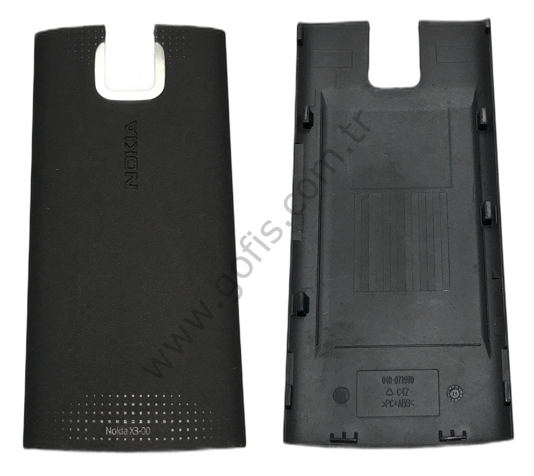 NOKIA X3-00 ARKA PİL KAPAK PLASTİK SİYAH