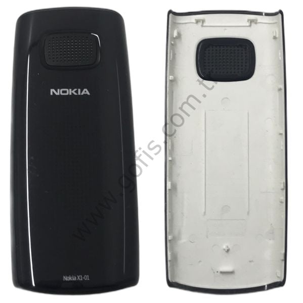 NOKİA X1-00 X1-01 ARKA PİL KAPAK PLASTİK SİYAH