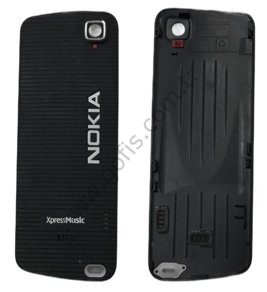 NOKİA XPRESSMUSİC 5220 ARKA PİL KAPAK PLASTİK SİYAH