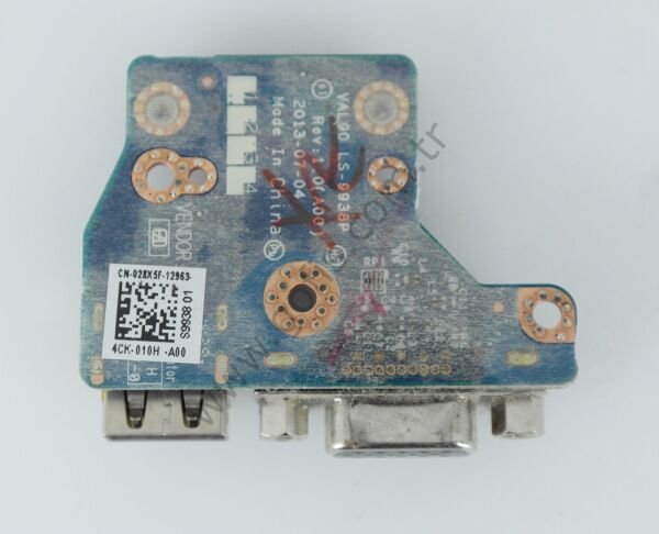 DELL LATİTUDE E6440 USB VGA PORT BOARD CN-028X5F LS-9938P