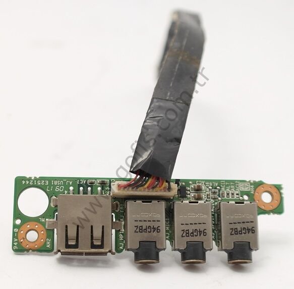 CASPER W76S W760 W760S W765 W765S USB AUDİO PORT BOARD 6-71-M74SA-D03A 6-43-M76S0-052-1