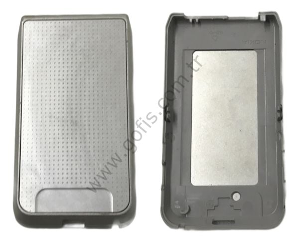 NOKİA 6170 ARKA PİL KAPAK PLASTİK GÜMÜŞ