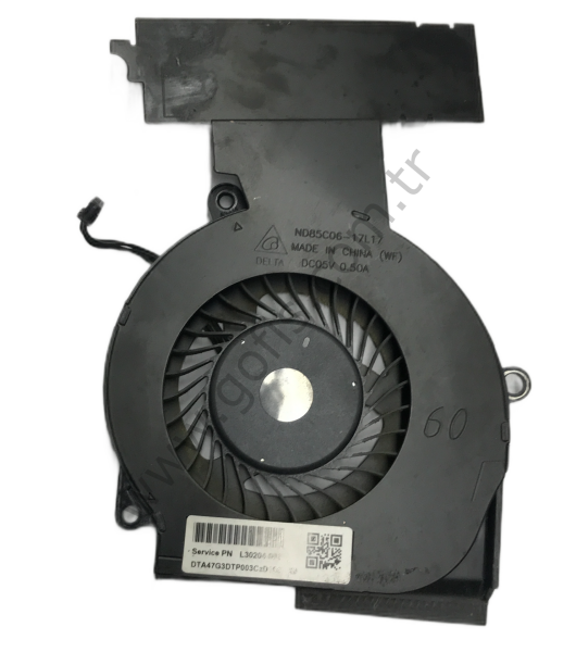 HP OMEN 15-DC CPU FAN ND85C06-17L17 L30204-001 %100 ORİJİNAL