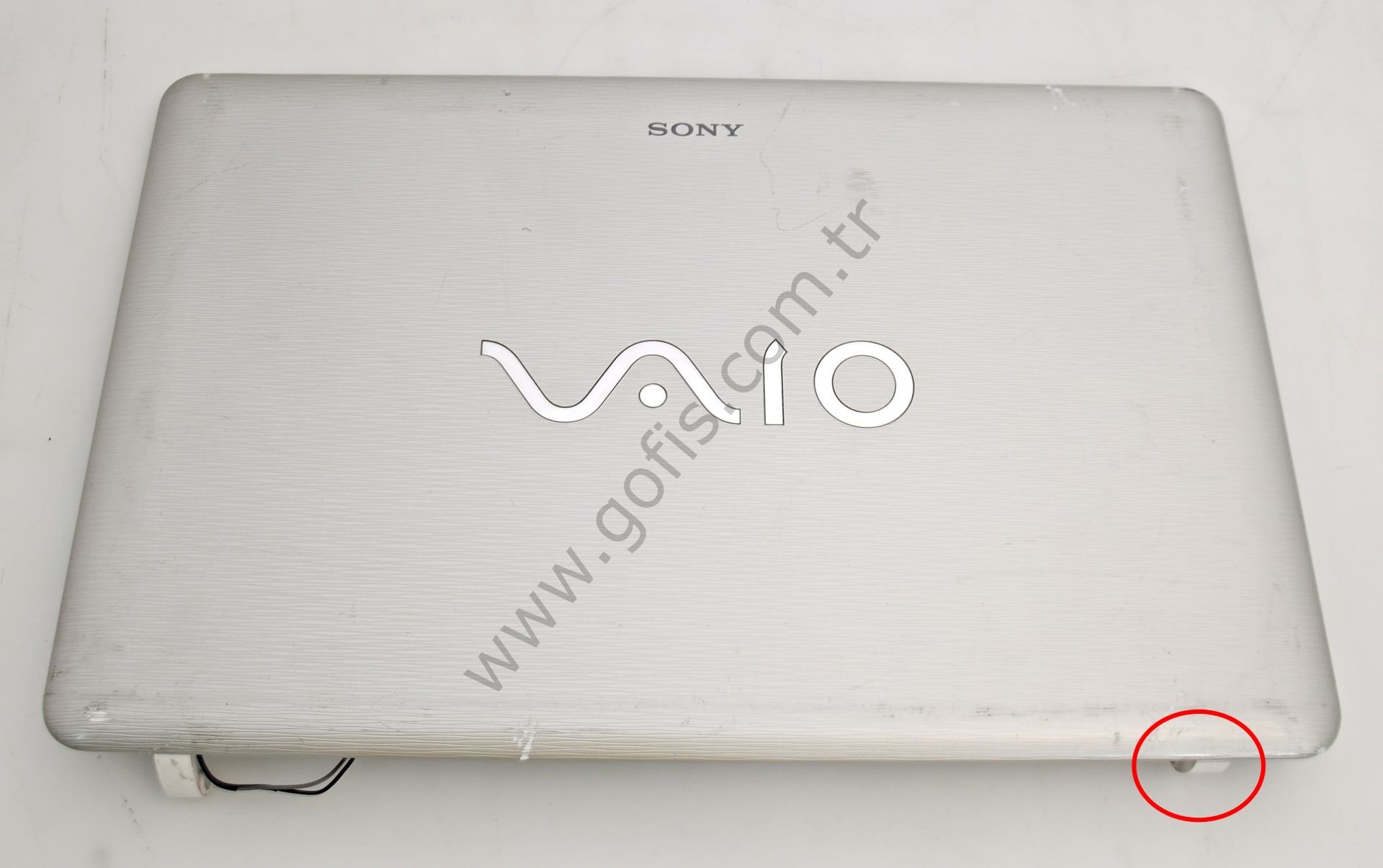 SONY VGN-NW LCD EKRAN ARKA KAPAK 012-100A-1375-B 4-150-543 LCD BACK COVER