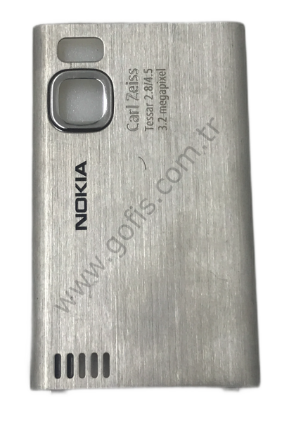 NOKIA 6500S ARKA PİL KAPAK PASLANMAZ ÇELİK