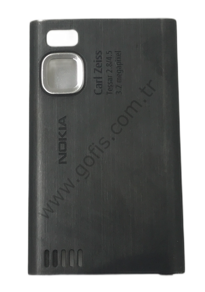 NOKIA 6500S ARKA PİL KAPAK PASLANMAZ ÇELİK