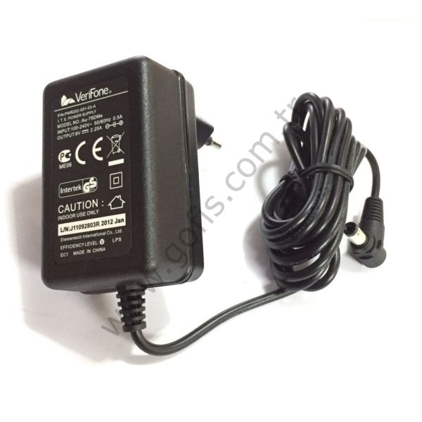 VERİFONE Au-79DMe POS ADAPTÖRÜ PWR252-001-03-A 8V 2.25A ORİJİNAL
