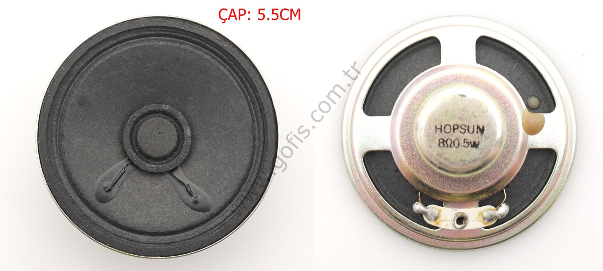 HOPSUN 8OHM 0.5W HOPARLÖR 5.5CM SPEAKER