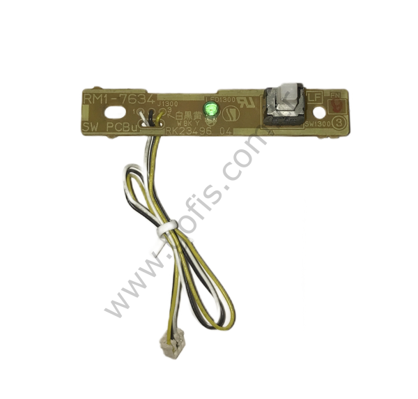 HP LASERJET M1536DNF MFP POWER ON OFF SWİTCH BOARD RK23496 RM1-7634