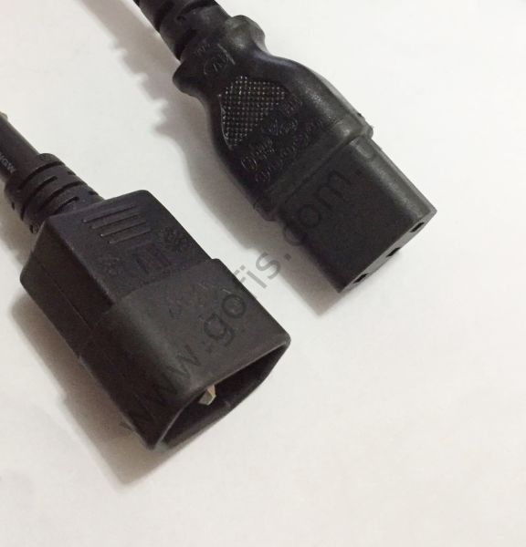 4 METRE POWER UZATMA KABLOSU C13 - C14 GÜÇ KABLOSU 3X1.5 KALİTELİ