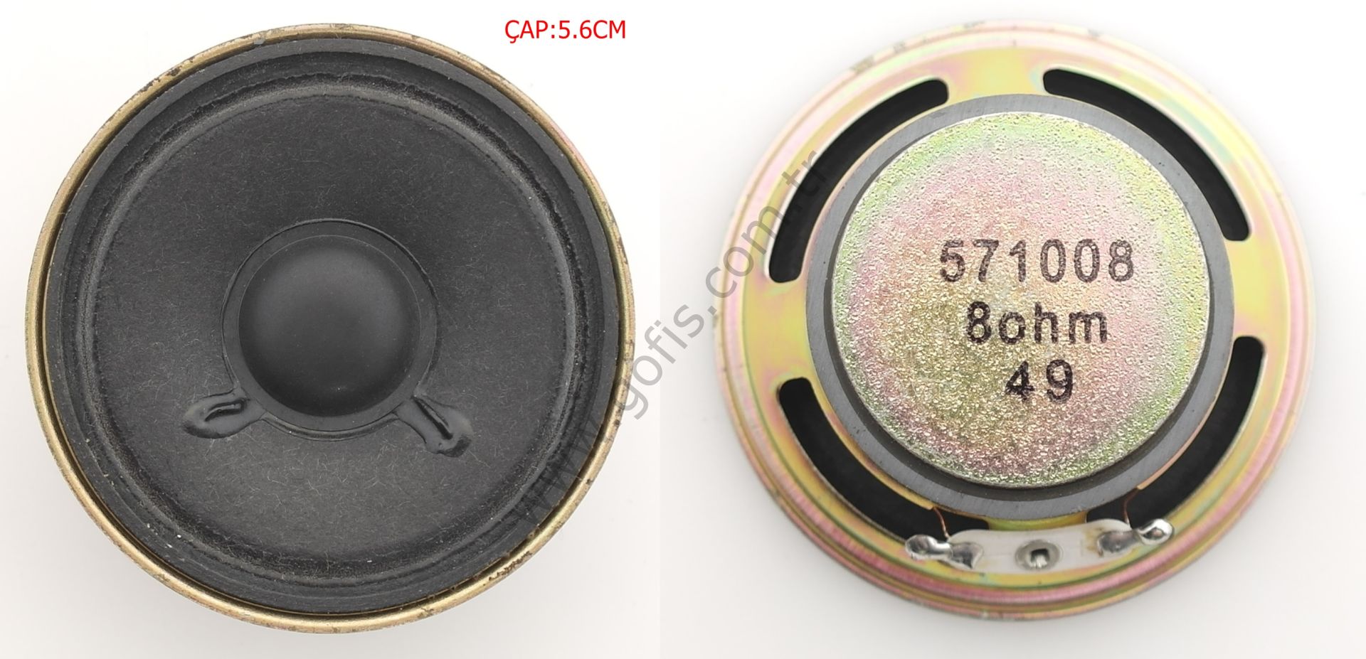 571008 8OHM 0.5W HOPARLÖR 5.6CM SPEAKER