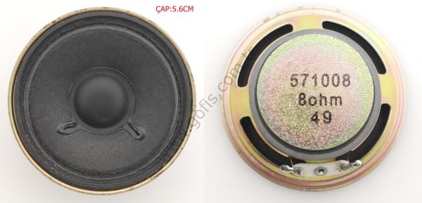 571008 8OHM 0.5W HOPARLÖR 5.6CM SPEAKER
