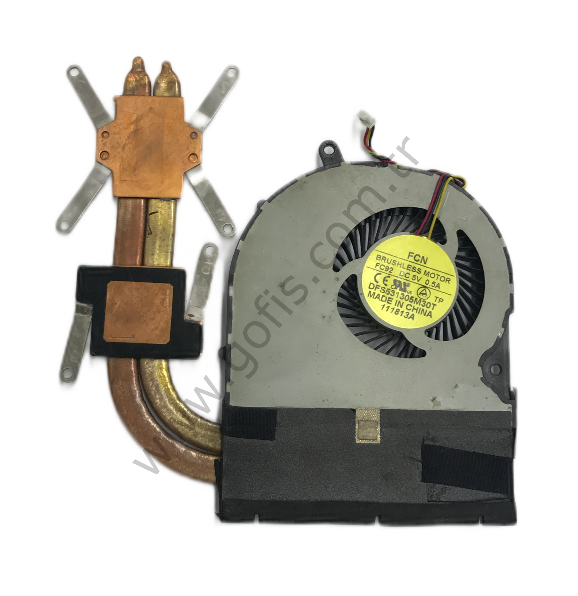 TOSHİBA SATELLİTE P50-A FAN SOĞUTUCU HEATSİNK H000047170 13N0-C3A0303