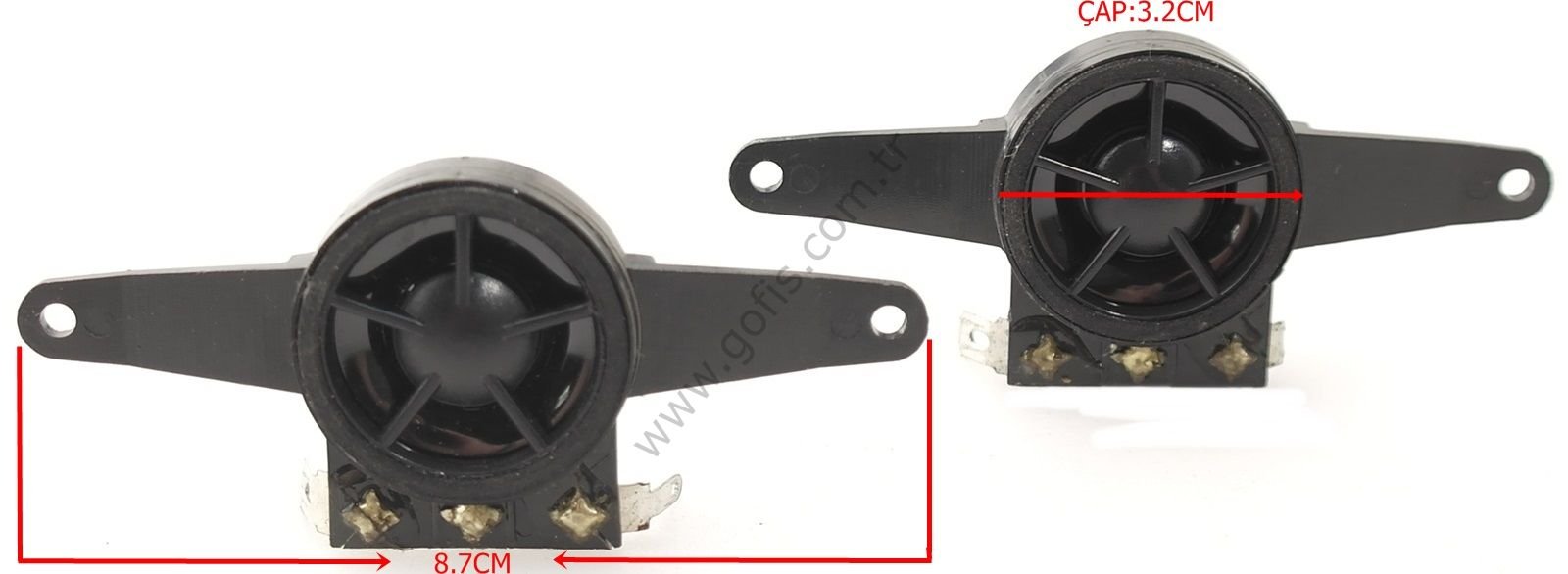 133901 8OHM 20W HOPARLÖR SET 8.7CM SPEAKERS