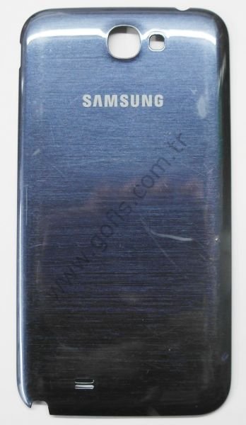 SAMSUNG GALAXY NOTE 2 N7100 ARKA PİL KAPAK PLASTİK LACİVERT %100 ORİJİNAL
