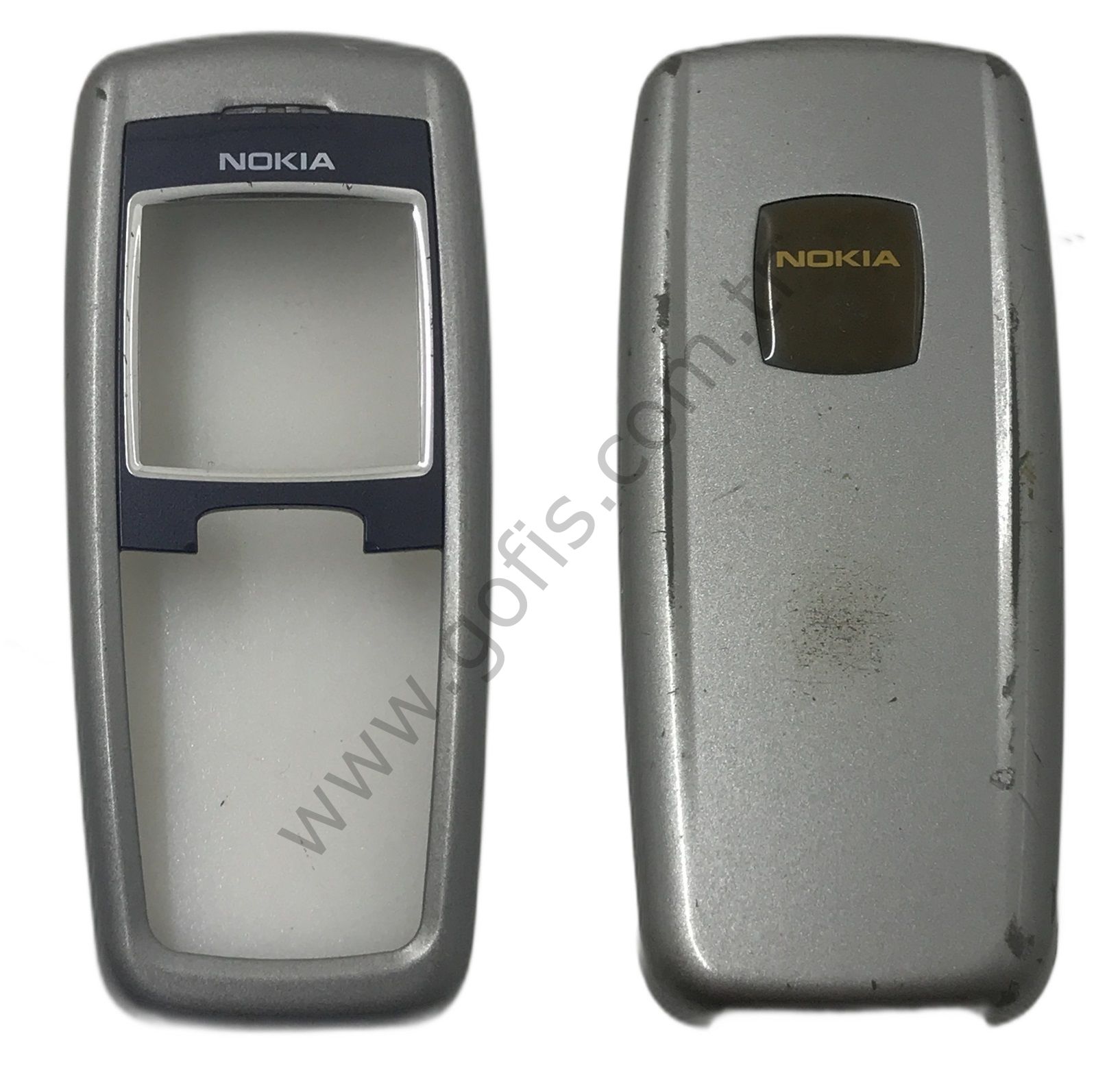 NOKİA 2600 ÖN ARKA KAPAK PLASTİK GÜMÜŞ