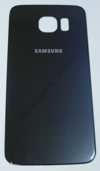 SAMSUNG GALAXY S6 ARKA PİL KAPAK CAM LACİVERT %100 ORİJİNAL