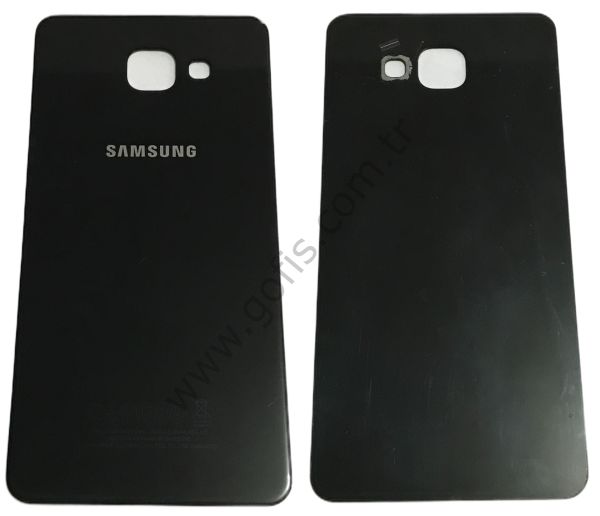 SAMSUNG GALAXY A7 A710F ARKA PİL KAPAK CAM SİYAH %100 ORİJİNAL