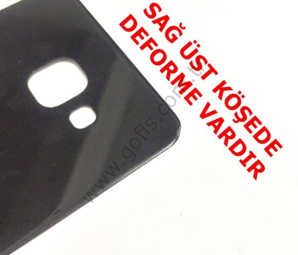 SAMSUNG GALAXY A7 A710F ARKA PİL KAPAK CAM SİYAH %100 ORİJİNAL