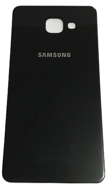 SAMSUNG GALAXY A7 A710F ARKA PİL KAPAK CAM SİYAH %100 ORİJİNAL