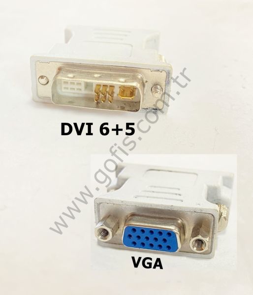 DVI TO VGA  DÖNÜŞTÜRÜCÜ 24+5 - 12+5 - 6+5